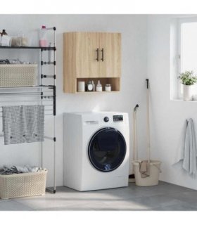 vidaXL Wall Cabinet | Sonoma oak | Engineered wood | Medium | Wall Cabinet
