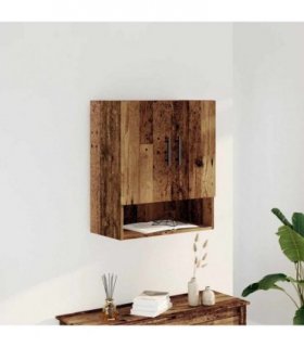vidaXL Wall Cabinet Old Wood 60x31x70 cm Engineered Wood — V0672042477