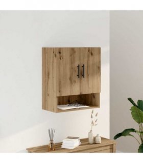 vidaXL Wall Cabinet Artisan oak 60x31x70 cm Engineered Wood — V0672042479