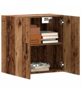 vidaXL Wall Cabinet Old Wood 60x31x60 cm Engineered Wood — V0672042529