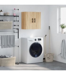 vidaXL Wall Cabinet Sonoma Oak 60x31x60 cm Engineered Wood — V0672042532