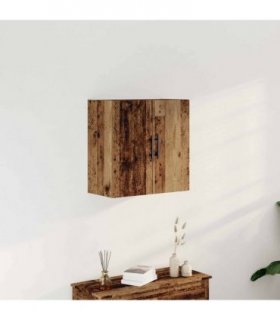 vidaXL Wall Cabinet Old Wood 60 x 31.5 x 60 cm Engineered Wood