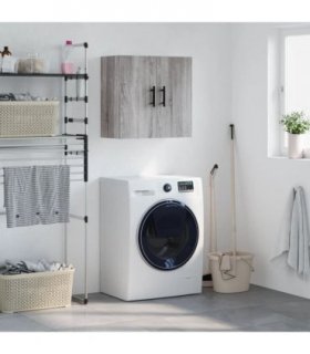 vidaXL Wall Cabinet Grey Sonoma 60x31x60 cm Engineered Wood — V0672042535