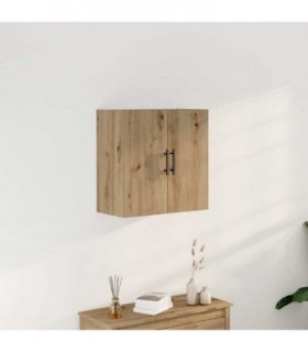vidaXL Wall Cabinet Artisan Oak 60 x 31.5 x 60 cm Engineered Wood