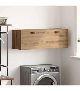 vidaXL Wall-Mounted Cabinet Artisan Oak 100 x 36.5 x 35 cm