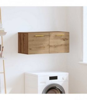 vidaXL Wall Cabinet Artisan oak 80 x 36.5 x 35 cm Engineered wood