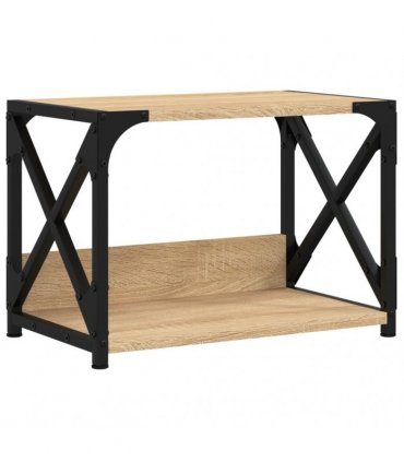 vidaXL Printer Stand 2-Tier Sonoma Oak 44x26x31.5 cm Engineered Wood