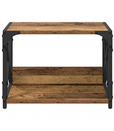 vidaXL Printer Stand Old Wood 44 x 26 x 31.5 cm Engineered Wood