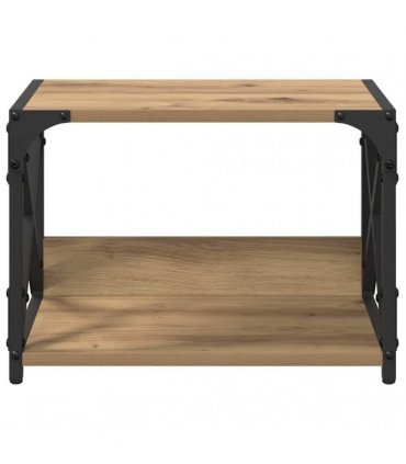 vidaXL Printer Stand Artisan Oak 44 x 26 x 31.5 cm Engineered Wood