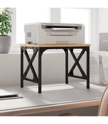 vidaXL Printer Stand Sonoma Oak 40x30x31 cm Engineered Wood