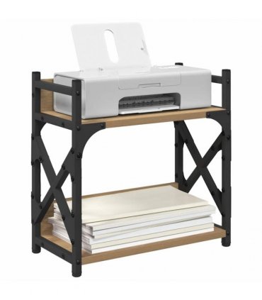 vidaXL Printer Stand Artisan Oak 40 x 20 x 40 cm Engineered Wood