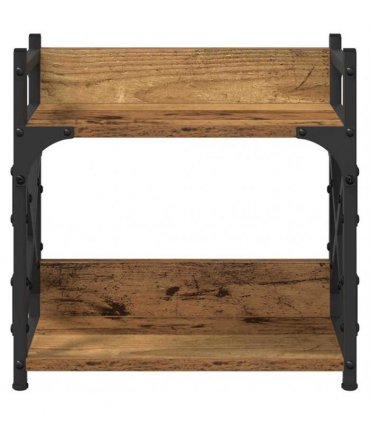 vidaXL Printer Stand Old Wood 40 x 20 x 40 cm Engineered Wood