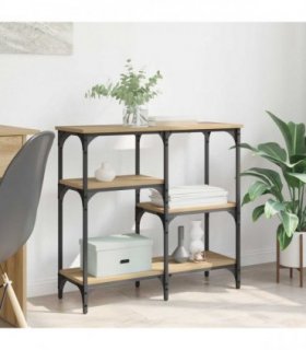 vidaXL Console Table Artisan Oak 80 x 29 x 75 cm Engineered Wood