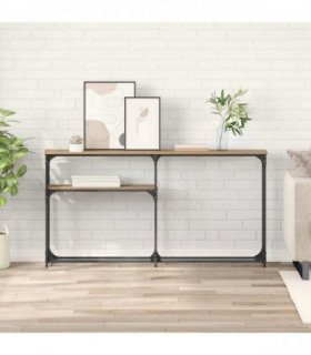 vidaXL ConsoleTable Artisan Oak 145 x 22.5 x 75 cm Engineered Wood