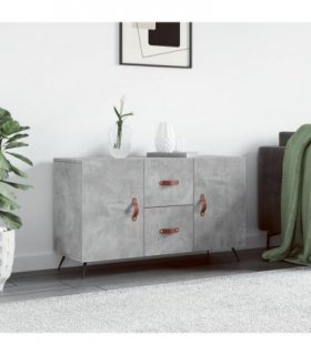 vidaXL Sideboard Concrete Grey 100x36x60 cm Engineered Wood — V0672043173