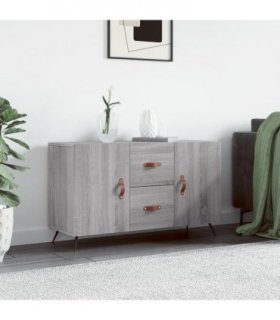 vidaXL Sideboard Grey Sonoma 100x36x60 cm Engineered Wood — V0672043174