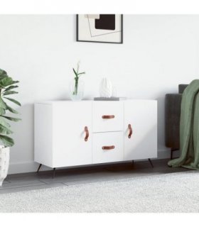 vidaXL Sideboard White 100x36x60 cm Engineered Wood — V0672043175