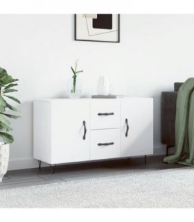 vidaXL Sideboard White 100x36x60 cm Engineered Wood — V0672043194