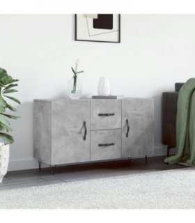vidaXL Sideboard Concrete Grey 100x36x60 cm Engineered Wood — V0672043199