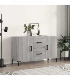 vidaXL Sideboard Grey Sonoma 100x36x60 cm Engineered Wood — V0672043201