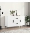 vidaXL Sideboard | White | Engineered wood | 100 x 36 x 60 cm | Sideboard