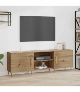 vidaXL TV Cabinet Artisan oak 150 x 30 x 50 cm Engineered wood — V0672043365