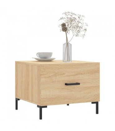 vidaXL Coffee Tables 2 pcs Sonoma Oak 50x50x40 cm Engineered Wood — V0672043486