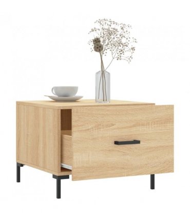 vidaXL Coffee Tables 2 pcs Sonoma Oak 50x50x40 cm Engineered Wood — V0672043486