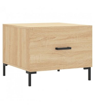 vidaXL Coffee Tables 2 pcs Sonoma Oak 50x50x40 cm Engineered Wood — V0672043486