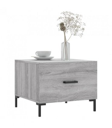 vidaXL Coffee Tables 2 pcs Grey Sonoma 50x50x40 cm Engineered Wood — V0672043489