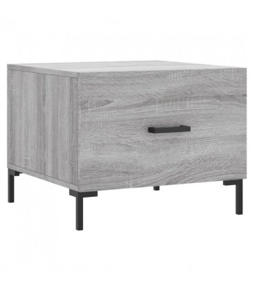 vidaXL Coffee Tables 2 pcs Grey Sonoma 50x50x40 cm Engineered Wood — V0672043489