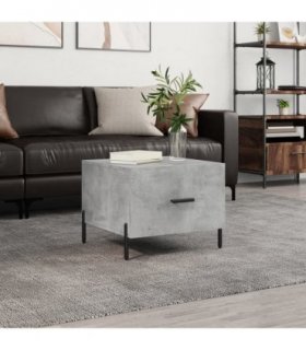 vidaXL Coffee Table Concrete Grey 50x50x40 cm Engineered Wood — V0672043491