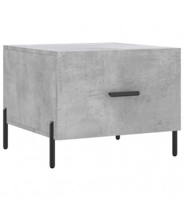 vidaXL Coffee Table Concrete Grey 50x50x40 cm Engineered Wood — V0672043491