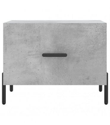 vidaXL Coffee Table Concrete Grey 50x50x40 cm Engineered Wood — V0672043491