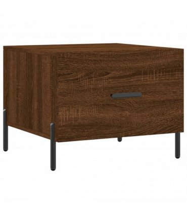 vidaXL Coffee Tables 2 pcs Brown Oak 50x50x40 cm Engineered Wood — V0672043492
