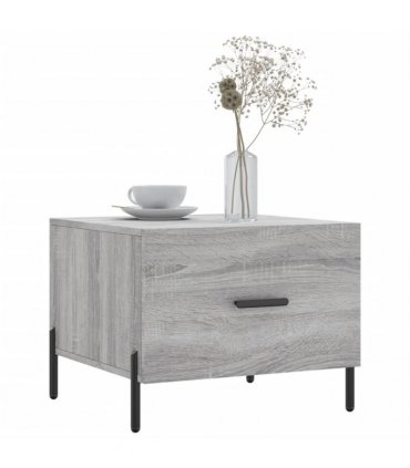 vidaXL Coffee Tables 2 pcs Grey Sonoma 50x50x40 cm Engineered Wood — V0672043494