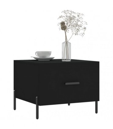 vidaXL Coffee Tables 2 pcs Black 50x50x40 cm Engineered Wood — V0672043496