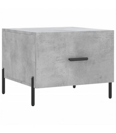 vidaXL Coffee Tables 2 pcs Concrete Grey 50x50x40 cm Engineered Wood — V0672043497