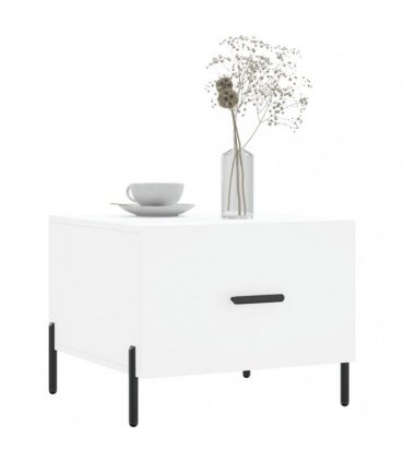 vidaXL Coffee Tables 2 pcs White 50x50x40 cm Engineered Wood — V0672043500