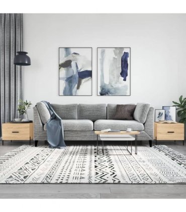 vidaXL Coffee Tables 2 pcs Sonoma Oak 50x50x40 cm Engineered Wood — V0672043503