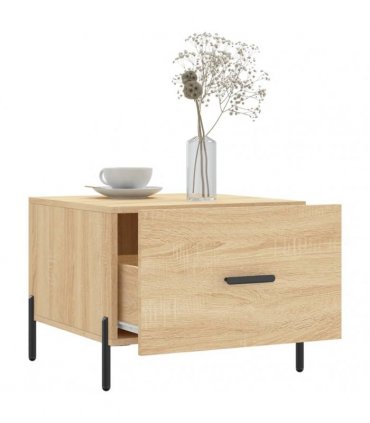vidaXL Coffee Tables 2 pcs Sonoma Oak 50x50x40 cm Engineered Wood — V0672043503