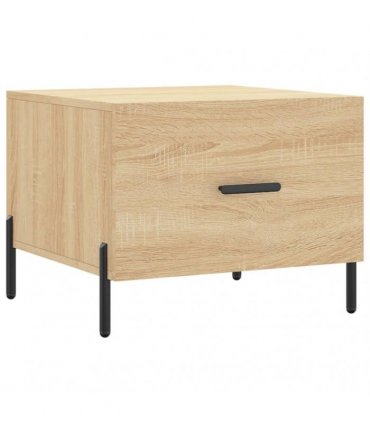 vidaXL Coffee Tables 2 pcs Sonoma Oak 50x50x40 cm Engineered Wood — V0672043503