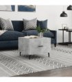 vidaXL Coffee Table Concrete Grey 50x50x40 cm Engineered Wood — V0672043506