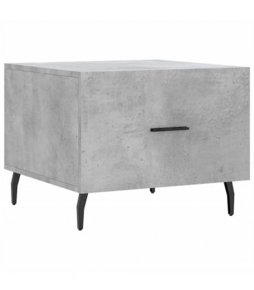 vidaXL Coffee Table Concrete Grey 50x50x40 cm Engineered Wood — V0672043506