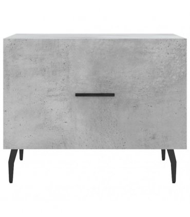 vidaXL Coffee Table Concrete Grey 50x50x40 cm Engineered Wood — V0672043506