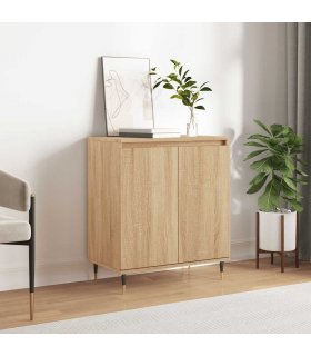 vidaXL Sideboard Sonoma Oak 60x35x70 cm Engineered Wood — V0672043700