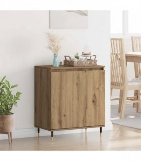 vidaXL Sideboard Artisan Oak 60 x 35 x 70 cm Engineered Wood — V0672043706