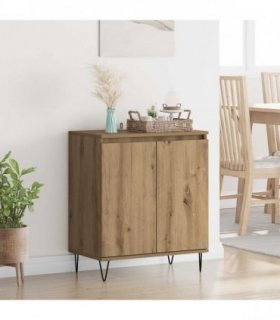 vidaXL Sideboard Artisan Oak 60 x 35 x 70 cm Engineered Wood — V0672043708