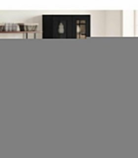 vidaXL Wall Mounted Cabinet Black 69.5 x 34 x 90 cm Engineered Wood — Colour: Black oak