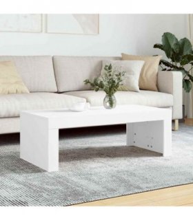 vidaXL Coffee Table White 102x50x36 cm Engineered Wood — V0672044171